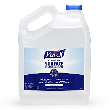 Purell® Healthcare Surface Disinfectant Spray, 1 Gallon, Case Of 4