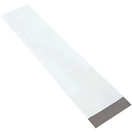 Partners Brand Long Poly Mailers 9 1/2" x 45", Pack of 50