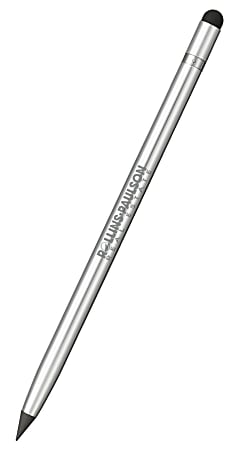 Custom Axel Inkless Promotional Stylus Pen, Black/Silver