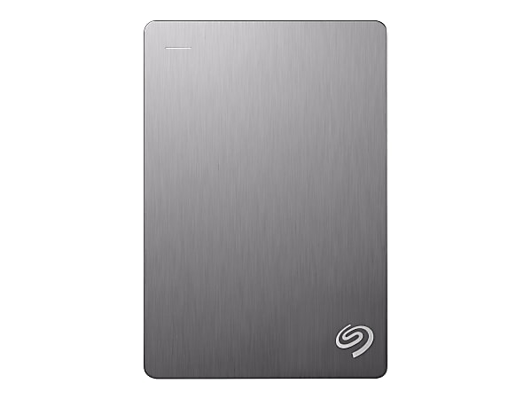 Seagate Backup Plus for Mac STDS4000400 - Hard drive - 4 TB - external (portable) - USB 3.0 - silver