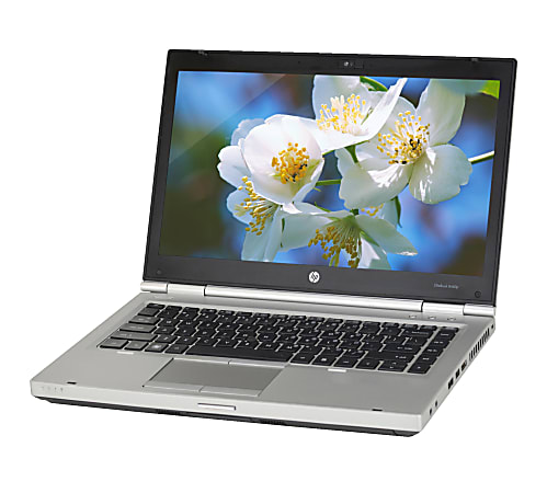 HP EliteBook 8460p Refurbished Laptop, 14" Screen, Intel® Core™ i5, 4GB Memory, 128GB Solid State Drive, Windows® 7