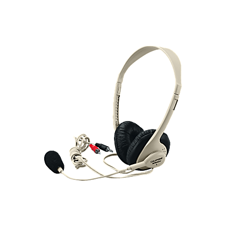 Califone® 3064 Series Multimedia Stereo Headset, Beige, CII3064AV