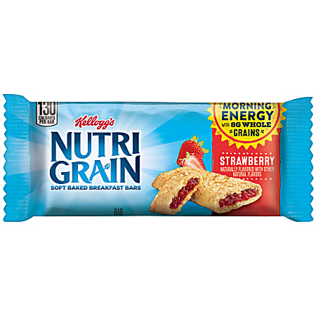 Nutri Grain Soft Baked Breakfast Bar, 1.3 Oz, Strawberry