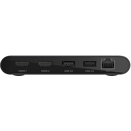 Belkin Thunderbolt 3 Dock Mini HD - for Desktop PC/Notebook/Monitor - USB Type C - 2 x USB Ports - 1 x USB 2.0 - 1 x USB 3.0 - Network (RJ-45) - HDMI - Thunderbolt - Wired
