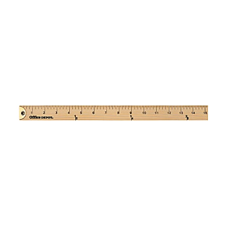 Office Depot® Brand Wooden Yardstick, 36", Natural