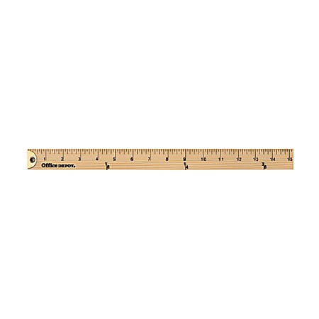 Wooden measuring stick outlet