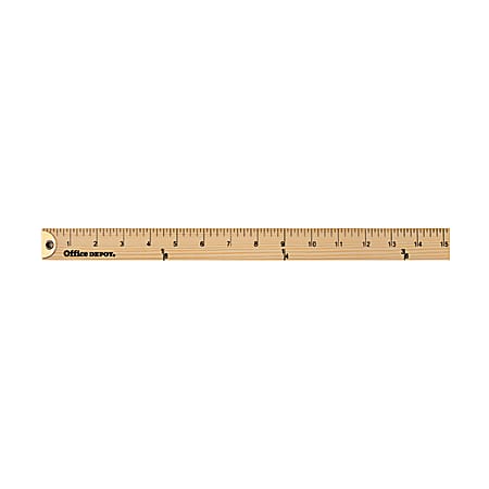 Office Depot® Brand Wooden Yardstick, 36", Natural