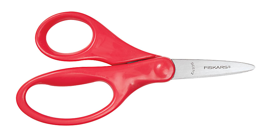 Fiskars Scissors, Kids, Blunt-Tip, Ages 4+, 5 Inch, School Supplies