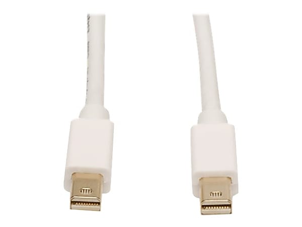 Tripp Lite Mini DisplayPort To Mini DisplayPort Adapter, 6', White