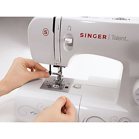 Singer Heavy Duty 4423 Electric Sewing Machine 23 Built In Stitches Automatic  Threading Portable - Office Depot