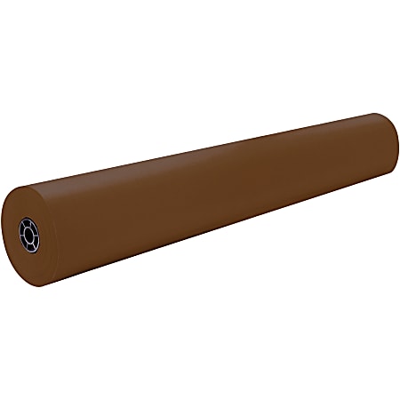 Pacon® Rainbow Duo-Finish Kraft Paper Roll, 36" x 1000', Brown