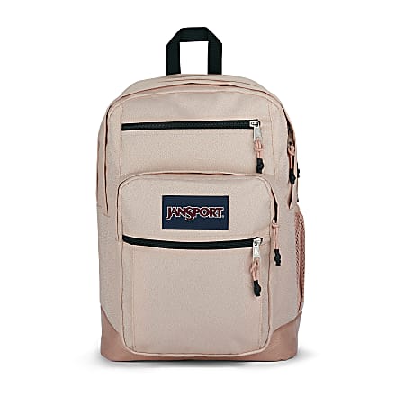 JanSport® Cool Student Remix Backpack With 15" Laptop Pocket, Misty Rose