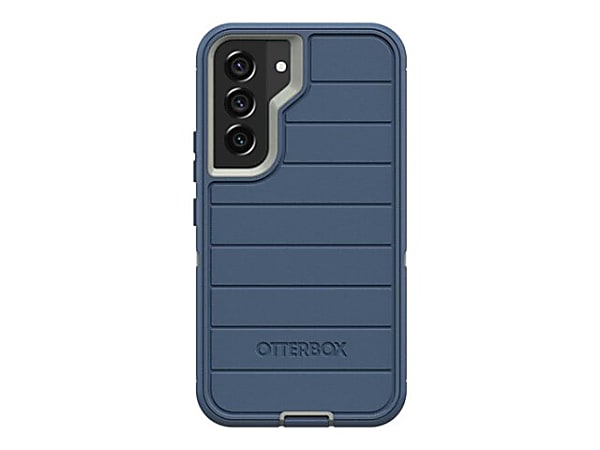 OtterBox® Defender Series Pro Rugged Carrying Case Holster For Samsung Galaxy S22, Fort Blue