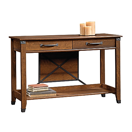 Sauder Carson Forge Sofa Table, Rectangle, Washington Cherry