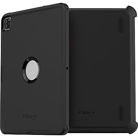 OtterBox Defender Series Pro Rugged Carrying Case Holster For 12.9" Apple iPad&reg; Pro 5th Gen, iPad&reg; Pro 4th Gen, iPad&reg; Pro 3rd Gen Tablet, Black