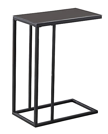 Monarch Specialties Accent Table, With Mirror Top, Rectangle, Black