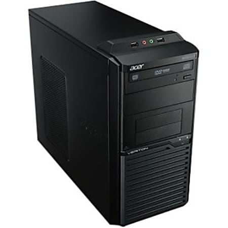 Acer Veriton M2630G Desktop Computer - Intel Pentium G3220 3 GHz - 4 GB DDR3 SDRAM - 500 GB HDD - Windows 7 Professional 64-bit