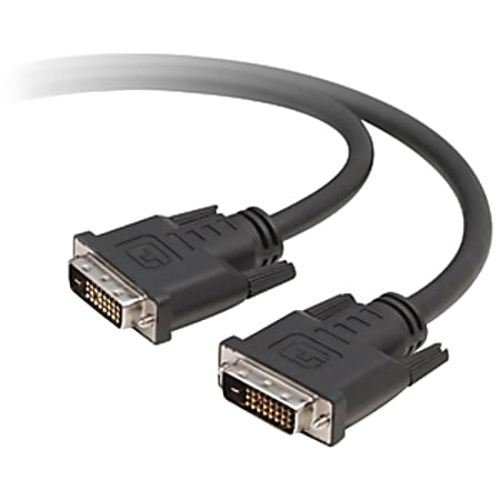 Belkin Dual Link Digital Video Cable - Male - Male - 16ft - Black