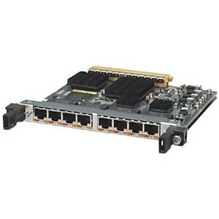 Cisco 4-Port 10BASE-T/100BASE-TX Fast Ethernet Shared Port Adapter, Version 2 - Expansion module - 10/100 Ethernet x 4 - for Cisco 12XXX, 7603, 7604, 7606, 7609, 7613; XR 12XXX