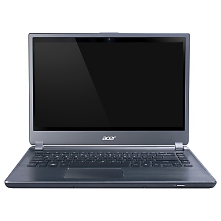 Acer Aspire M5-481PT-53336G52Mass 14" Touchscreen LCD Ultrabook - Intel Core i5 i5-3337U Dual-core (2 Core) 1.80 GHz - 6 GB DDR3 SDRAM - 500 GB HDD - 20 GB SSD - Windows 8 64-bit - 1366 x 768 - Silver Aluminum