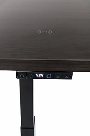 Realspace Koru Electric 59 W L Shaped Height Adjustable Standing