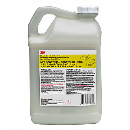 3M™ Clean & Shine Daily Floor Enhancer Bulk, 2.5 Gallon, 2 Per Case