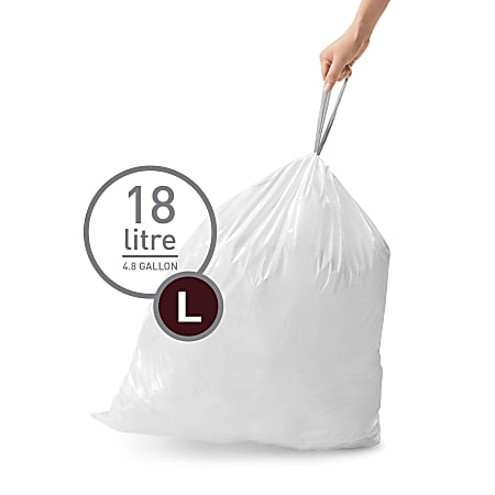 Simplehuman Trash Can Liners - Thumbnail 3