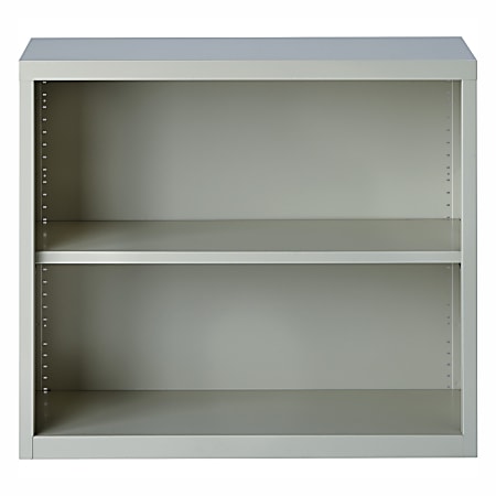 Lorell Fortress Series Steel Modular Shelving Bookcase 2 Shelf 30