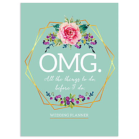 TF Publishing Open Dated OMG Wedding Planner, Blue