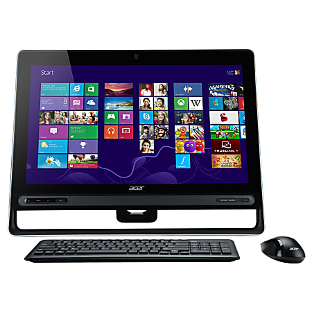 Acer Aspire Z3-605 All-in-One Computer - Intel Core i3 (3rd Gen) i3-3227U 1.90 GHz - 4 GB DDR3 SDRAM - 1 TB HDD - 23" 1920 x 1080 Touchscreen Display - Windows 8 64-bit - Desktop