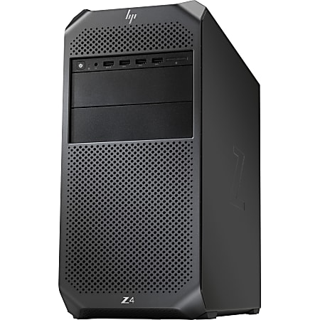 HP Z4 G4 Workstation - 1 x Intel Xeon Quad-core (4 Core) W-2223 3.60 GHz - 16 GB DDR4 SDRAM RAM - 512 GB SSD - Mini-tower - Black - Windows 10 Pro - Serial ATA/600 Controller - 0, 1, 5, 10 RAID Levels - English Keyboard - Gigabit Ethernet