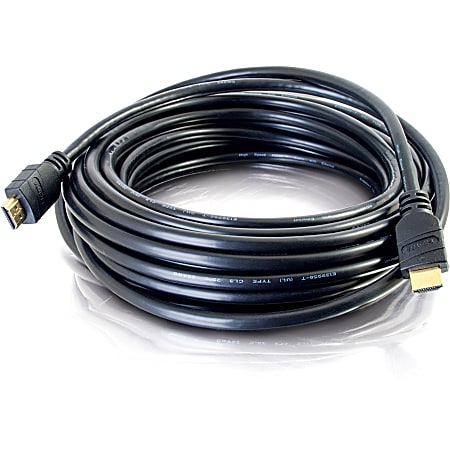 C2G 75ft Active High Speed HDMI Cable 4K HDMI Cable In Wall CL3 Rated 4K  30Hz MM In Wall CL3 Rated - Office Depot