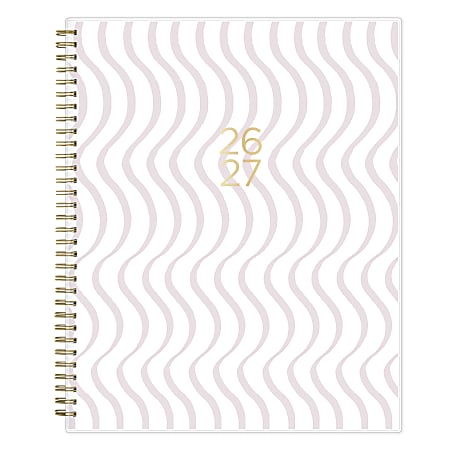 Planning Calendar AG Squiggle Stripe Neutral PP 8.5x11 AY26–27
