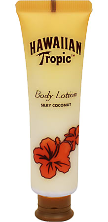 Hotel Emporium Hawaiian Tropic Body Lotion, 1.35 Oz, Silky Coconut, Case Of 144 Tubes