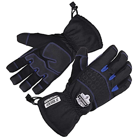 Ergodyne ProFlex 819WP Extreme Thermal Waterproof Gloves, Small,