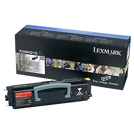 Lexmark™ X340H41G Black Toner Cartridge