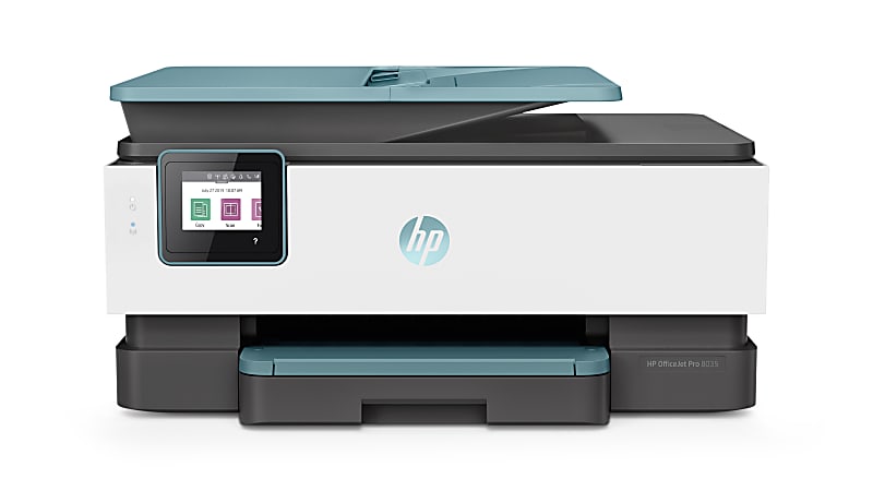 HP OfficeJet Pro 8035 Wireless Inkjet All-In-One Color Printer With 8 Months Of Ink, Oasis