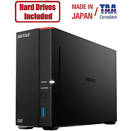 Buffalo LinkStation 710D 4TB Hard Drives Included 1x 4TB 1 Bay 
