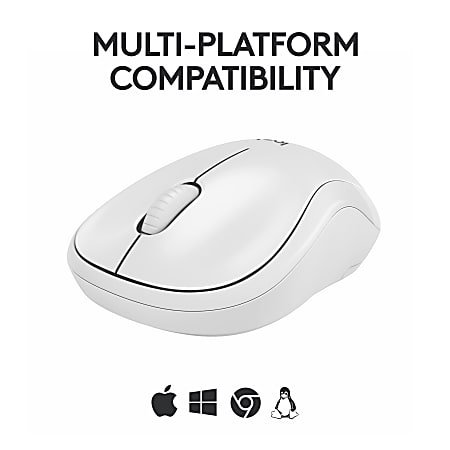 Logitech M535 Bluetooth Mouse. Compact Wireless Mouse with 10 Month Battery  Life Black - Office Depot