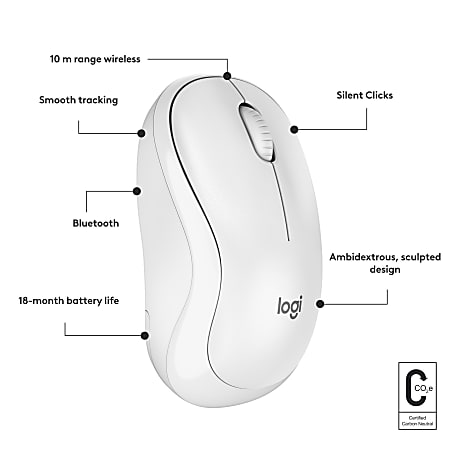 Logitech Bluetooth Wireless Mouse 97855113726