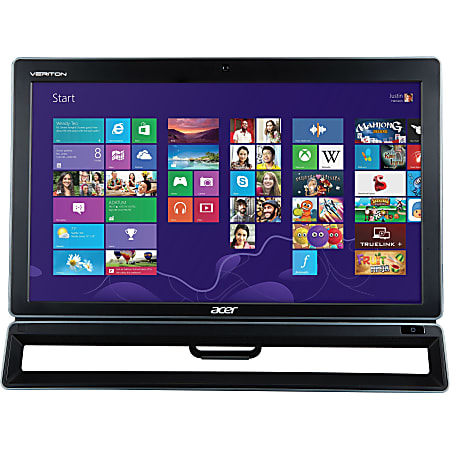 Acer Veriton Z4630G VZ4630G-i5333X All-in-One Computer - Intel Core i5 i5-3330S 2.70 GHz - 4 GB DDR3 SDRAM - 500 GB HDD - 23" 1920 x 1080 - Windows 7 Professional 64-bit - Desktop - Silver, Black