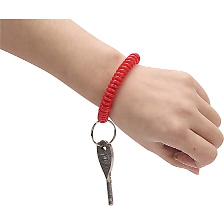 Wrist coil with key ring cheap