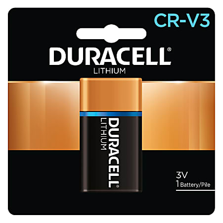 Duracell® Photo 3-Volt CRV3 Lithium Battery, Pack of 1