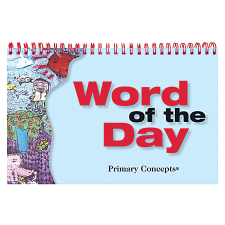 Primary Concepts Word Of The Day Flip Chart, Kindergarten To Grade 3