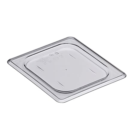 Cambro 1/6 Size Camwear Flat Cover, Clear