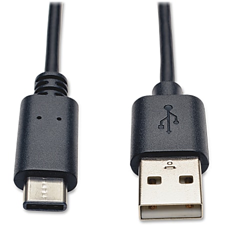 Tripp Lite by Eaton USB To USB C Cable, 6', Black, U038 006