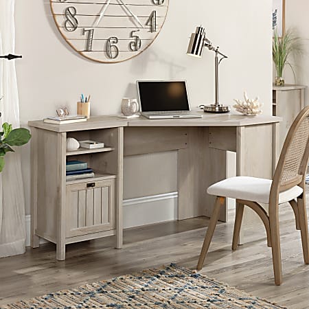 Sauder costa l shaped desk deals
