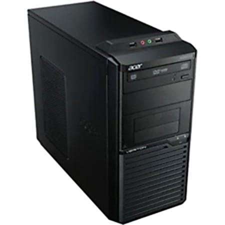 Acer Veriton M2630G Desktop Computer - Intel Core i3 (4th Gen) i3-4130 3.40 GHz - 4 GB DDR3 SDRAM - 500 GB HDD - Windows 7 Professional 64-bit