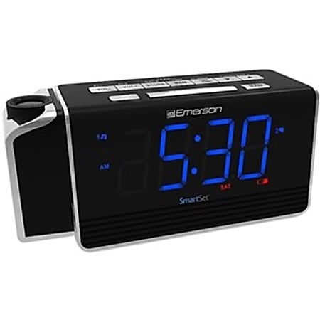 Emerson SmartSet ER100103 Clock Radio - FM - USB - Battery Built-in