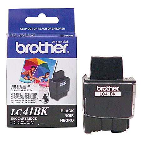 Brother® LC41 Black Ink Cartridge, LC41BK